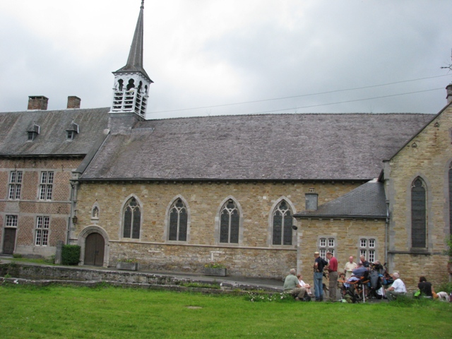 randonnée sportive avec joëlettes, Marche-les-Dames, 2012